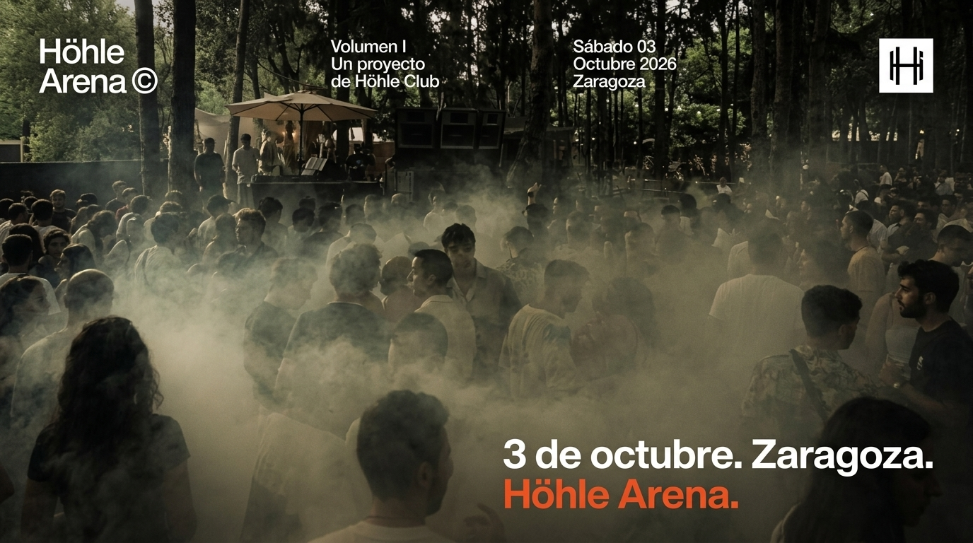 Festival Höhle Arena 2026, en Zaragoza el 3 de octubre