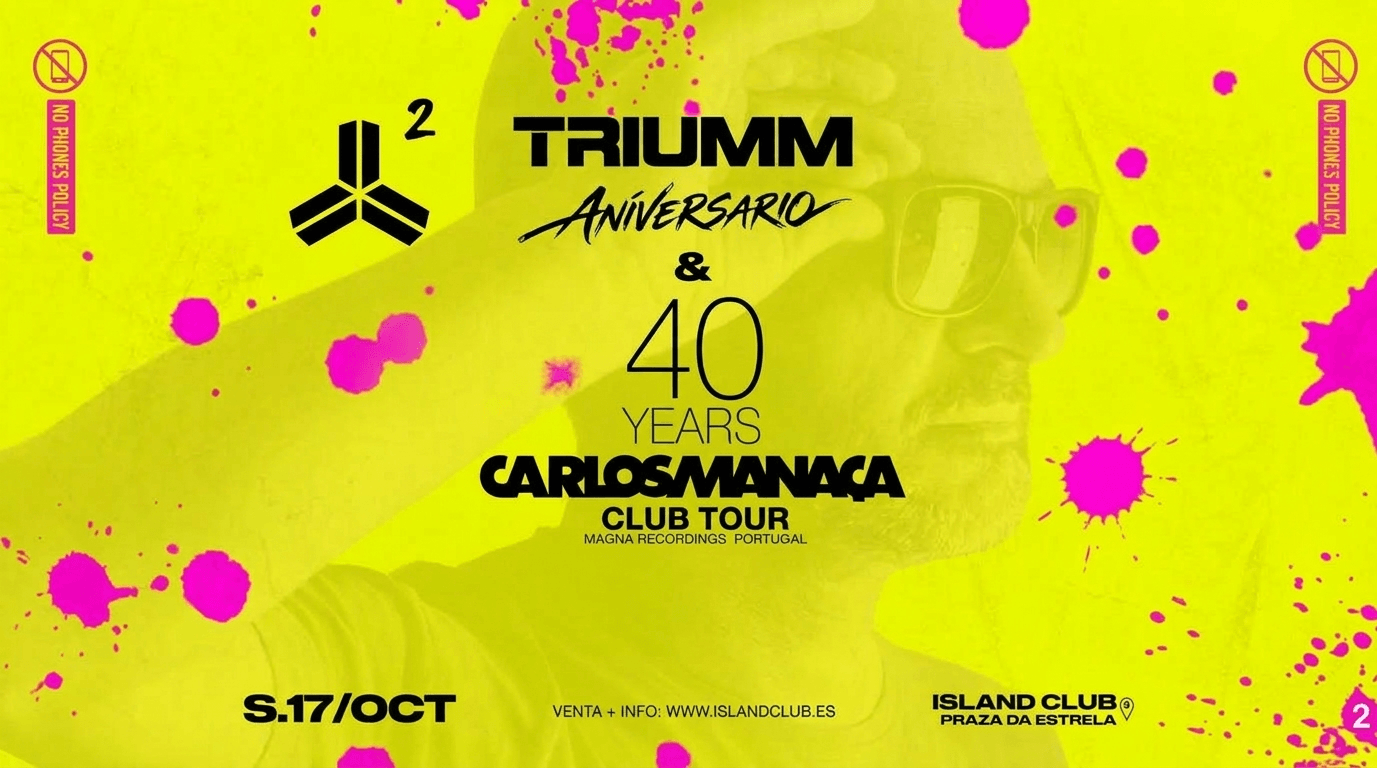 Triumm 2º aniversario. en Island club vigo el 17 de Octubre a partir de las 23 horas.