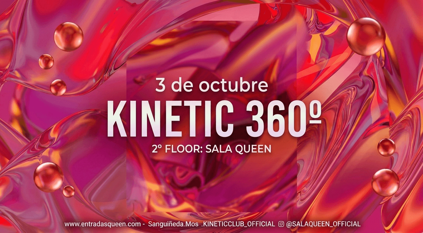 Festival Kinetic 360 en sala Queen, Mos, Vigo.3 de Octubre. Djs Joanna COELHO.NachtbrennerB2b Roy. Coke Cortes bsb Morgaz.