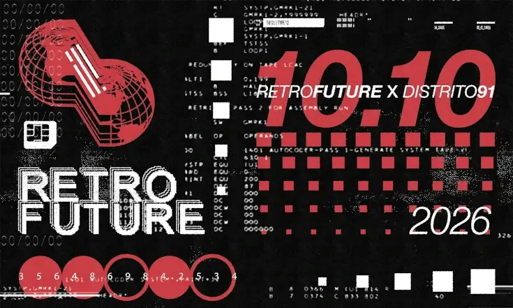 Fiesta REtrofuture X Distrito 91en Bodegas Casal Fuentes, O Grover. Pontvedra. El sábado 10 de octubre